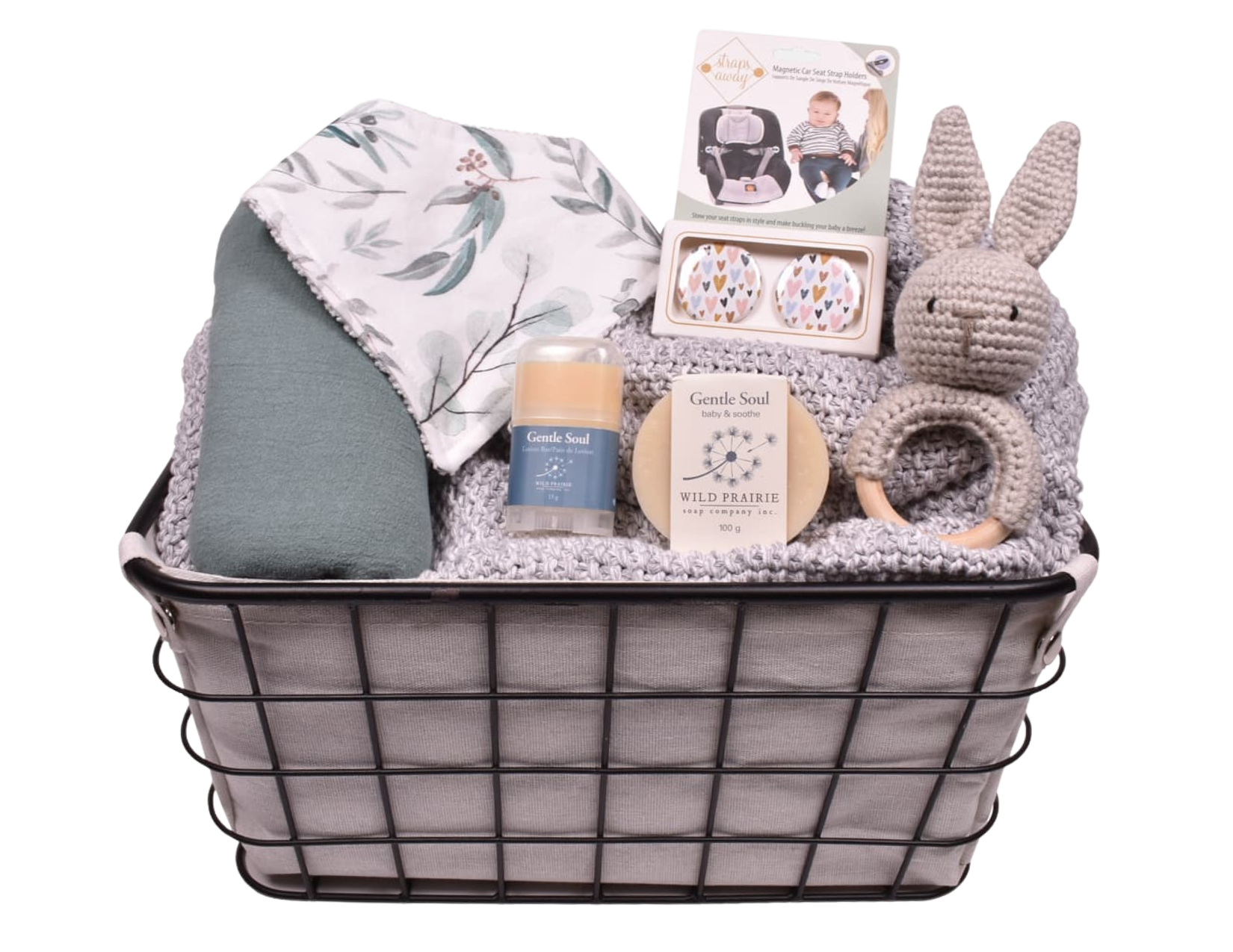 Simply baby store necessities gift basket